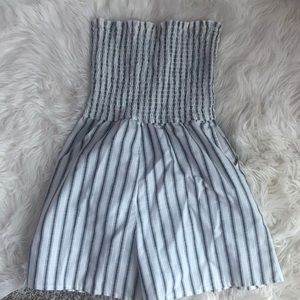 STRIPED ROMPER